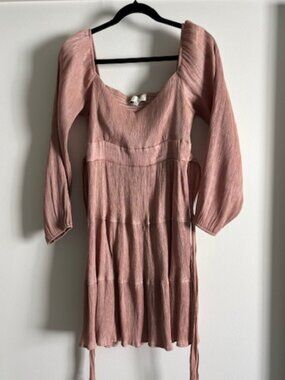 Pinch long sleeve boho style dress size large